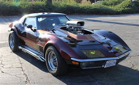Corvettes For Sale Supercharged 1970 Corvette Is A Real Life Hot Wheels Corvette Sales News