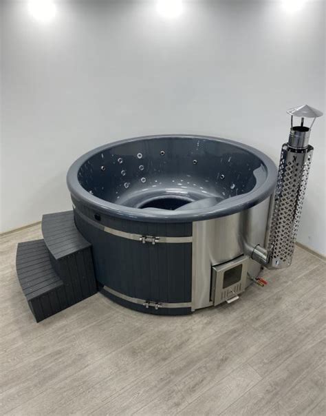 Hot Tub Vanjski Jacuzzy S Pe I Na Drva