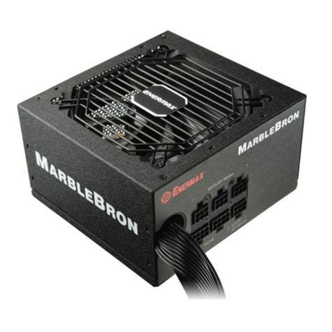 Блок питания ENERMAX MARBLEBRON (EMB750EWT) черный - 750Вт, ATX 24-пин ...