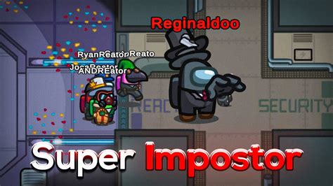 SALA SEGURA CONTRA REGINALDOO SUPER IMPOSTOR No AMONG US YouTube