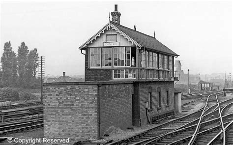 Grantham South Signal Box Tracks Through Grantham