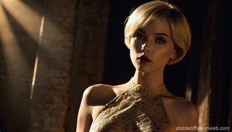 Short Blonde Hair Fitness Models Prompts Stable Diffusion Online