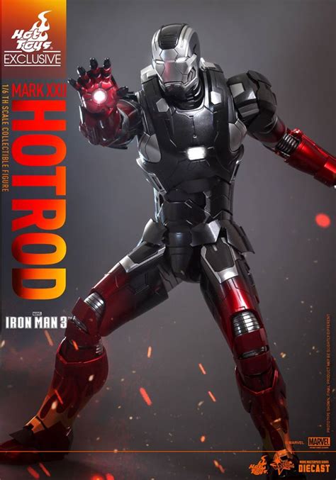 Iron Man Mark XXII Hot Rod Armor Figure By Hot Toys The Toyark News