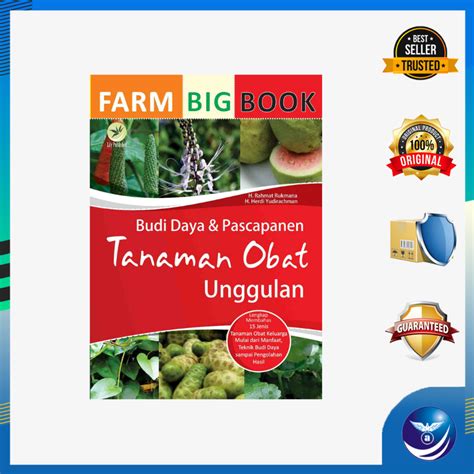 Jual Farm Big Book Budi Daya Dan Pascapanen Tanaman Obat Unggulan H