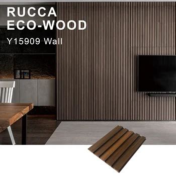 Rucca Wpc Pvc Wood Plastic Composite Laminate Mm Wall Panels For