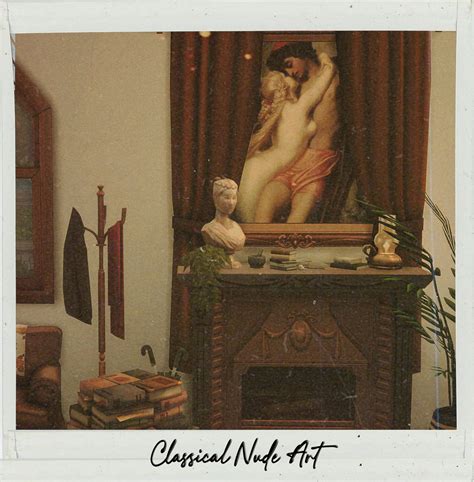 Classical Nude Paintings W Frame Swatches Faebysims On Tumblr