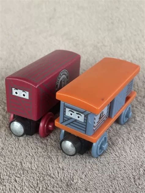 Thomas The Tank Engine And Friends Wooden Train Dart And Den Diesels In