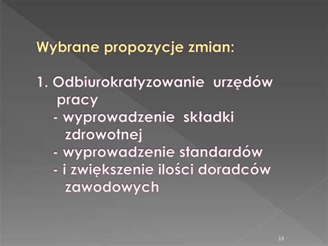 Ppt Poradnictwo Zawodowe W Resorcie Pracy Powerpoint Presentation