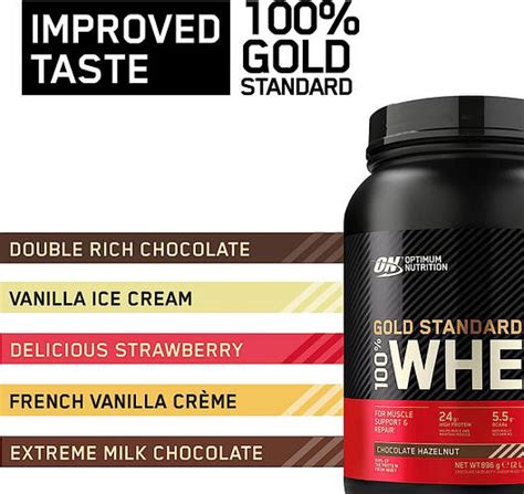 Протеин Optimum Nutrition Gold Standard 100% Whey 908 g (Chocolate ...
