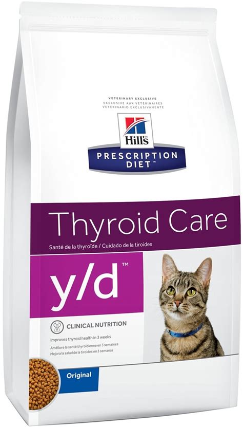 HILL'S Prescription Diet Feline y/d - Dla kotów z nadczynnością ...