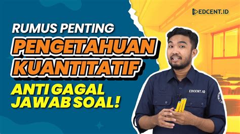 Bahas Soal Pengetahuan Kuantitatif Snbt Soal Asli Utbk Cara