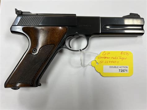 Colt Woodsman Match Target 1967 Used Double Action Indoor