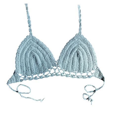 Womens Swimsuit Tops Female Tankini Top Women Sexy Bikini Top Knitting Swimsuit Padded Beachwear