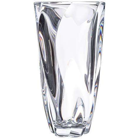 Ваза Bohemia Crystal Barley twist Чехия 25 см Стекло