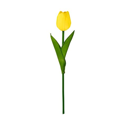 Artificial Tulip Flower Bouquet - Realistic Decorative Centerpiece for