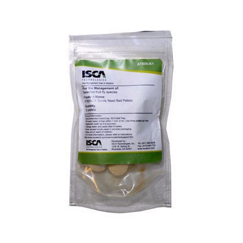 Torula Yeast Pouch - 21 Pellets – ISCA Technologies