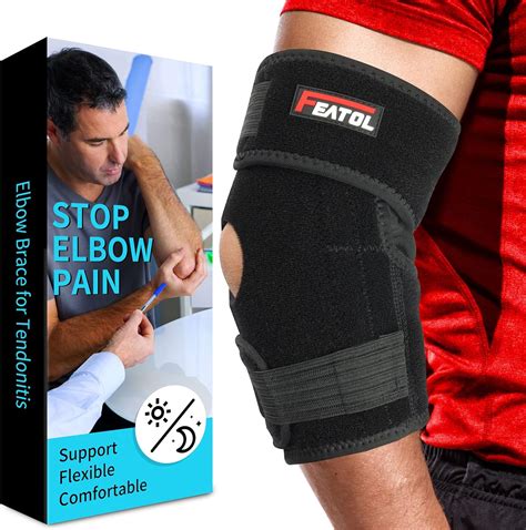 Amazon FEATOL Elbow Brace For Tendonitis And Tennis Elbow For Men