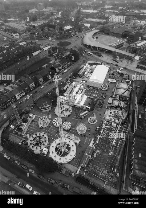 Vintage Funfair Poster Black And White Stock Photos And Images Alamy