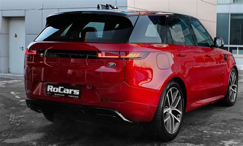 2023 Range Rover Sport First Edition In Firenze Red Looks Expensive And