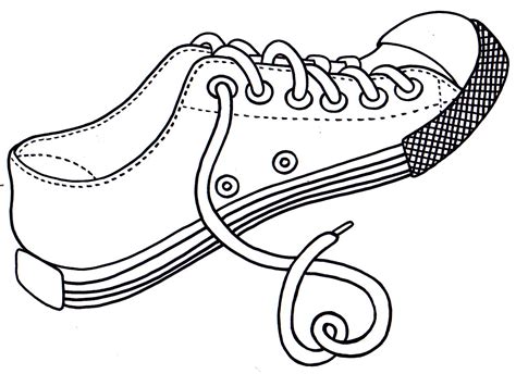 Free Coloring Page Shoes, Download Free Coloring Page Shoes png images ...