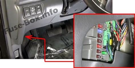 2005 Acura Mdx Fuse Box Diagram - DiagramInfo