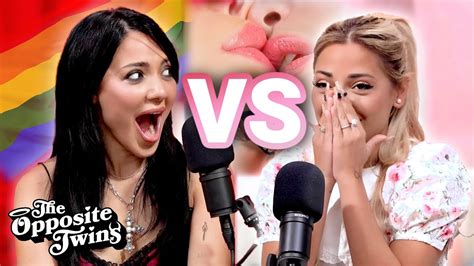 Opposite Twins Compare Their Sex Lives Hook Ups Sexuality Niki And Gabi YouTube