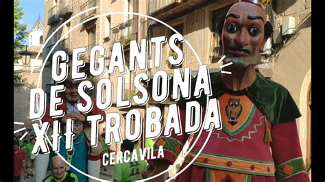 Gegants De Solsona Cercavila De La XII Trobada De Gegants YouTube