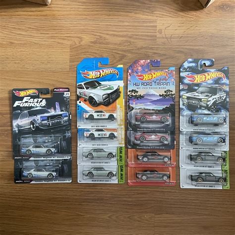 Hot Wheels Nissan Skyline H T Gt X Hako Variant Shopee Singapore