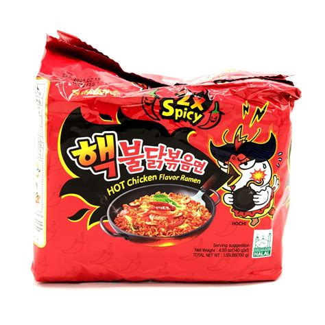 Samyang X Spicy Buldak Hot Chicken Flavor Ramen Pack Oz G Well Come Asian