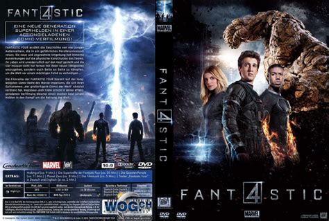 Fantastic Four dvd cover (2015) R2 GERMAN