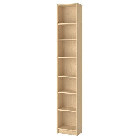 BILLY bookcase, birch veneer, 153/4x11x931/4" - IKEA