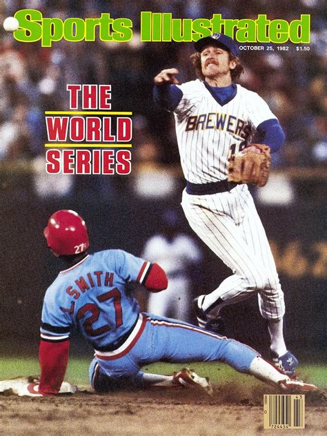 Milwaukee Brewers Robin Yount 1982 World Series Sports Illustrated