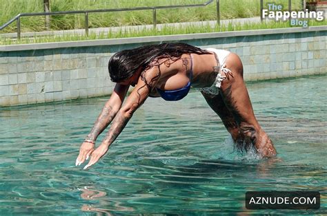 Katie Price Sexy And Sultry Shows Off Her Busty Boobs Wearing A Hot Bikini In Thailand AZNude