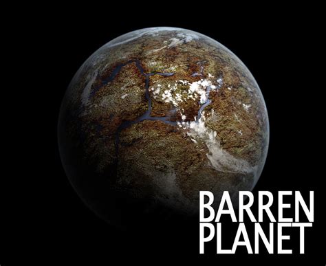 barren planet model
