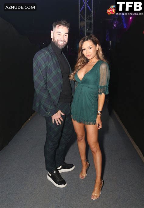 Aj Bunker Sexy Seen Flaunting Her Hot Legs At The Circus Extreme Press Night In London Aznude