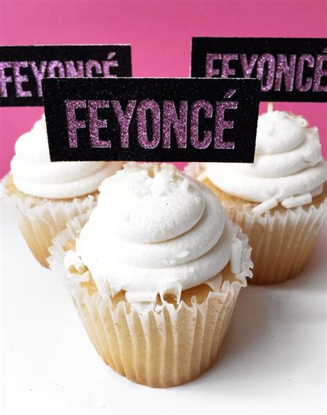 Feyonce Beyonce Inspired Cupcake Toppers Bachelorette Beyhive