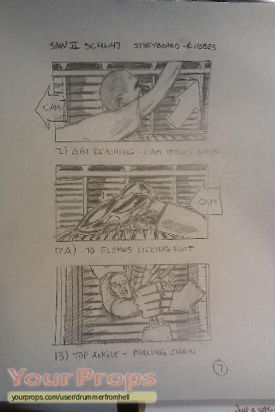 Saw Ii Obi Caught On Fire Original Prod Material