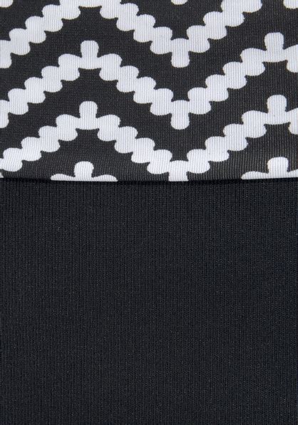 JETTE Bügel Bikini Mou schwarz weiß Cup B 36