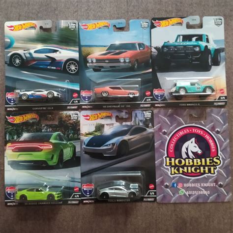 Hot Wheels Premium Car Culture American Scene Shopee Malaysia