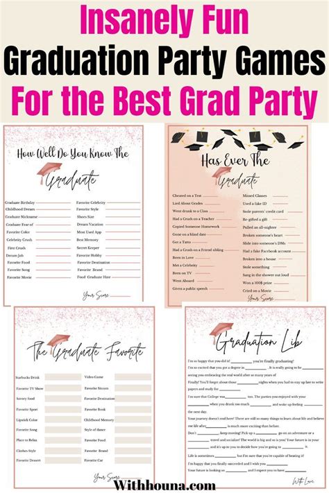 13 Super Fun Graduation Party Games To Have The Best And Most