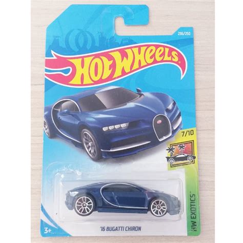 HOT WHEELS 16 BUGATTI CHIRON Shopee Brasil