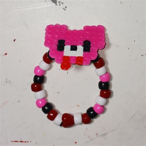 Gloomy Bear Perler Kandi Single Inches Long Kandi Depop