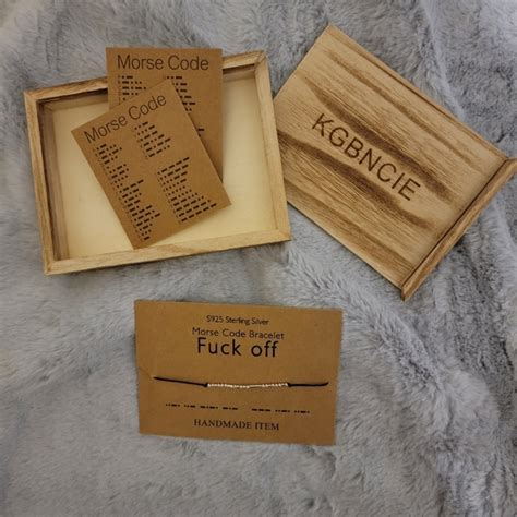 Jewelry Morse Code Bracelet Fuck Off Poshmark