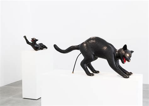 Studio Job S Pussy Cats Sculptures Capture Aggressive Feline Behaviour