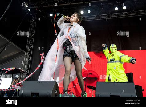 Nadezhda Tolokonnikova Of Pussy Riot Performs At The Sonic Temple Art And Music Festival At