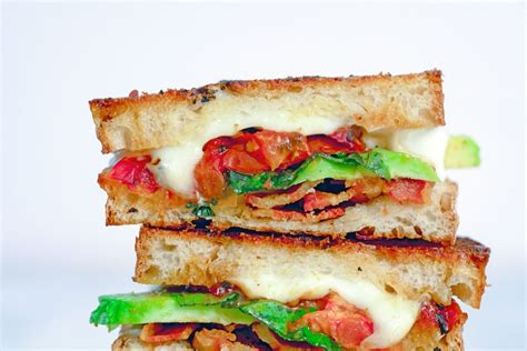 Caprese Grilled Cheese Recipe We Are Not Martha