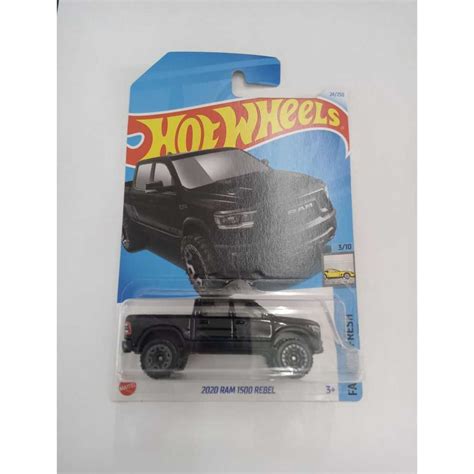 Merah Hitam Hot Wheels Hw Ram Rebel Red Black F Pickup Shopee Malaysia