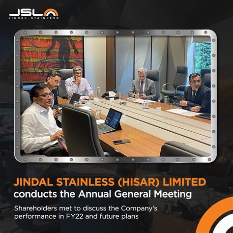 Jindal Stainless On Twitter The 9th Annual General Meeting Of The