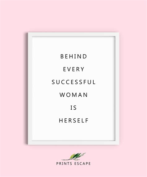 Girl Boss Inspirational Quote Women In Business Quote Female Entrepreneur Quote Successful