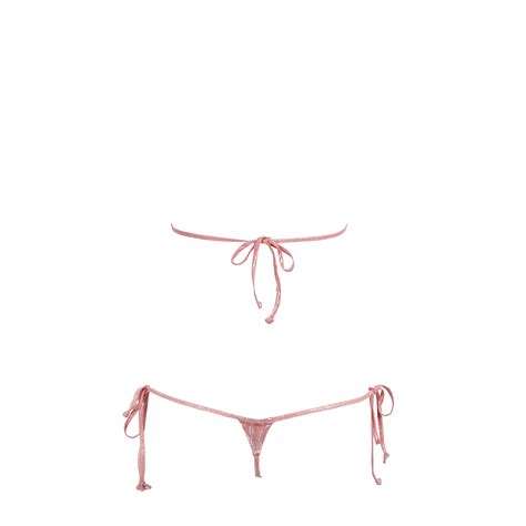 Shiny Foil Stripe Fabric Bikini Swimwear China Swimwear And Swimsuit Price